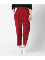 2WAYストレッチ テーパードパンツ/ボルドー(064)