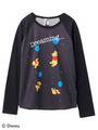 【WINNIE THE POOH】B/B TEE/BLACK