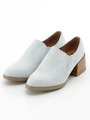 Leather Slip-on Oxford/Black