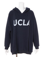 UCLA×Ehwgルーズパーカー/Black1