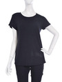 【CHIC】斜行simple Tシャツ/グレー
