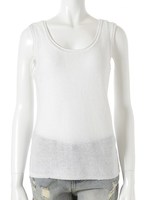 【Edit Sheen】メッシュタンクトップ/ベージュ