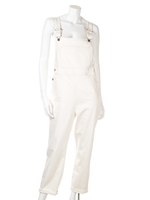 【gelato pique garden】ホワイトデニムサロペット/WHT