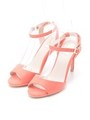 アンクルストラップハイヒールサンダル/PINK