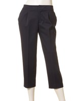 クロップドテーパードパンツ/ホワイト