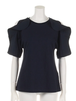 フリルスリーブプルオーバー/NVY