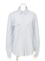 マルチストライプSH/ネイビー1