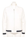 RIB STADIUM JUMPER/WHITE