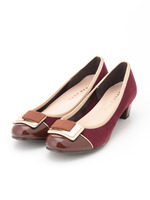 【JELLYBEANS】スクエアパーツパンプス/WISC