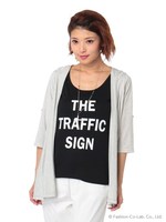 アクセ付天竺トッパーアンサンブル/クロ