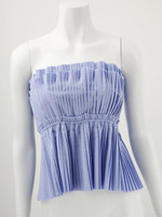 コットンプリーツベアトップス/BU