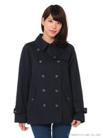 ショートトレンチコート/Navy