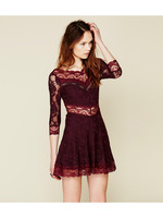 フラワーレースワンピース/オフホワイト(005)