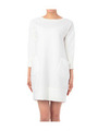 裏起毛ワンピース/ホワイト(003)