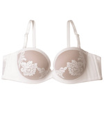 PEACH JOHN/レーシィストラップレス/ボルドー