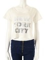 【ECURY】NEW YORK Tシャツ/ホワイト