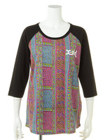【X-girlxJIMMY'Z】B/B TEE/BLACK