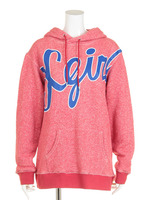 LEAGUE LOGO PULLOVER HOODIE/RED