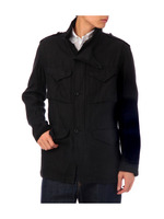 Violet Buffalo Wallows リネンツイルM65ブルゾン/ブラック(019)