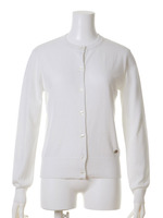 シルクコットンカーディガン/WHT