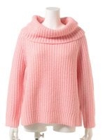 モヘアタートルニット/ミント