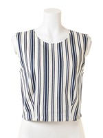 ラッセルストライプTOP/NVY