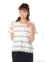 レース切り替えプルオーバー/Border