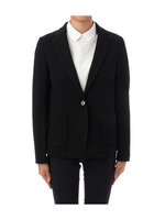 ワンボタンテーラードジャケット/グレー系(014)