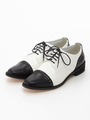 BI ストレートチップレースアップシューズ 25/WHITE
