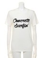 Concrete surfin'Tシャツ/ベージュ