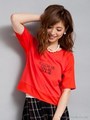 FOLLOW ME Tシャツ/ブラック