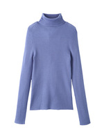 ウールリブタートルプルオーバー/ダークオレンジ(068)