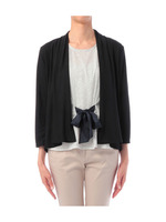 ファイブドットカーディガンファブリック/ホワイト(103)