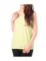 ラメタンクトップ/レモンイエロー(031)