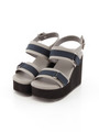 【goods】マジックストラップサンダル/グレー