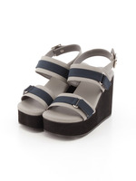 【goods】マジックストラップサンダル/グレー