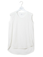 シャツカットタンクトップ/OWHT