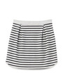 ボーダーミニスカート/ブルー系(392)