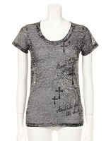 ムラオパールT/杢チャコールグレー