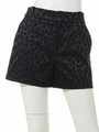 LEOPARD SHORT PANT/NAVY