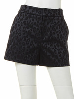 LEOPARD SHORT PANT/NAVY