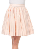 【dazzlin】ストライプミニスカート/ピンク