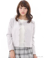 スカラスエードＪＫ/シロクロ