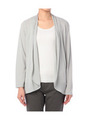 ボレロ風カットソーカーディガン/グレー系(012)