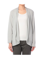 ボレロ風カットソーカーディガン/グレー系(012)