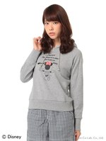 メッセージパーカー（ミニー）/Gray Mixture