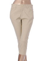 レギュラーサブリナパンツ/BEIGE