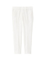 ブライトストレッチセンタープレスパンツ/ホワイト(003)