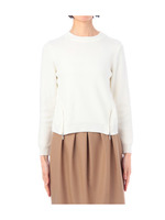 ハイネックサイドジップニット/グリーン(022)