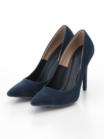 ワントーンポインテッドパンプス/ORG